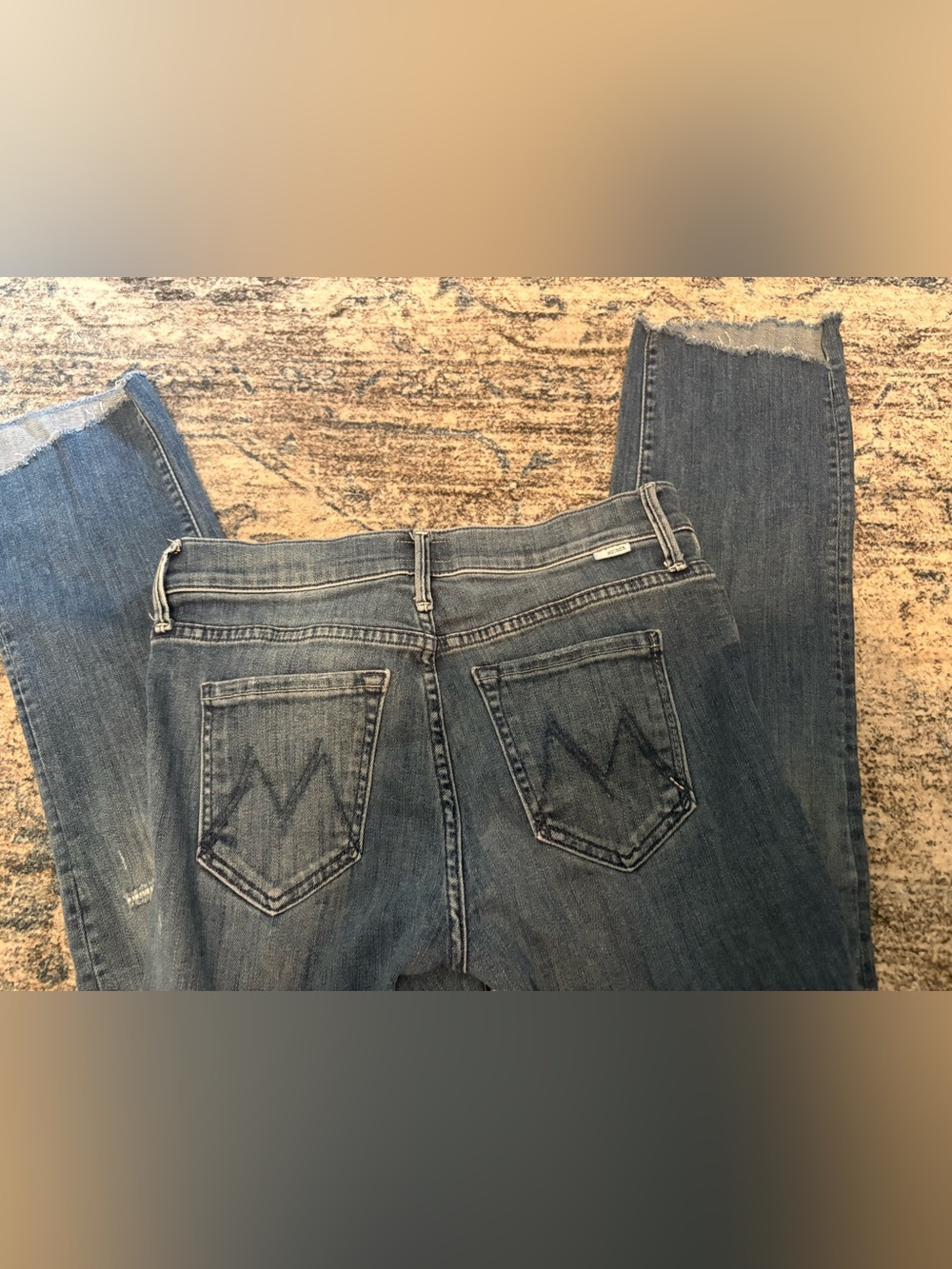 Mother The Rascal Ankle Step Fray jeans size 25 - Picture 6 of 7